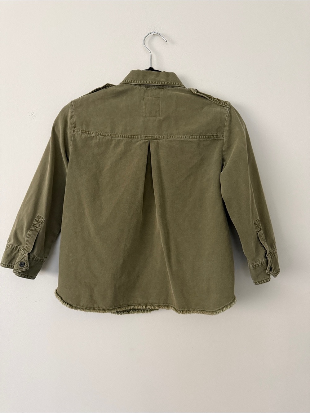 Zadig & Voltaire Olive Green Casual Shirt Jacket - Picture 2 of 5